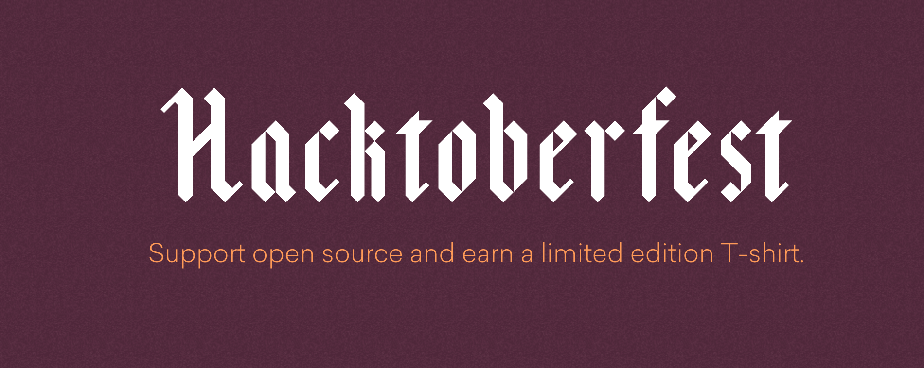 Hacktoberfest from DigitalOcean