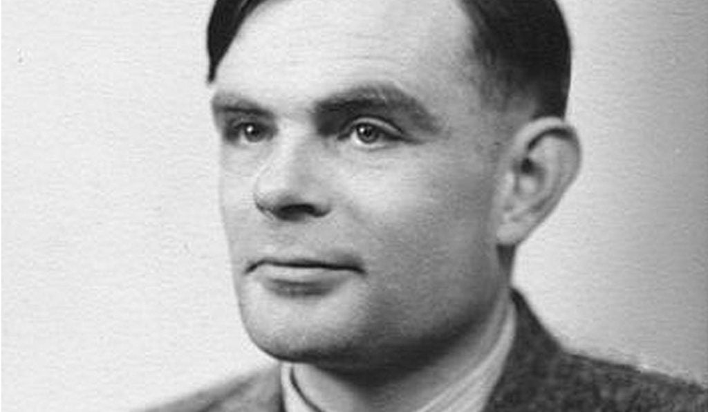 Alan Turing portrait