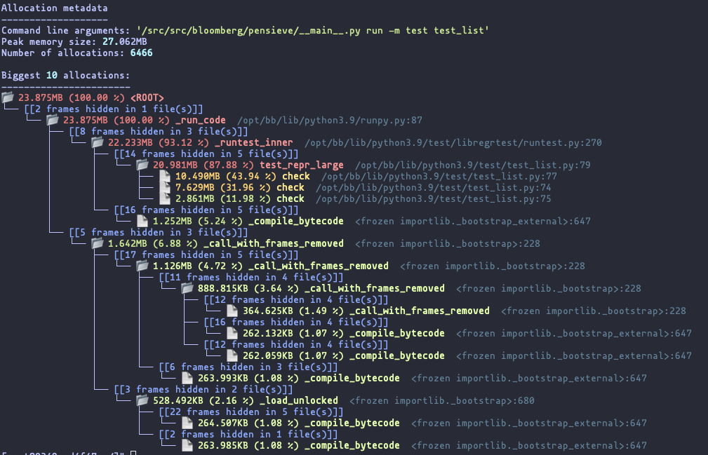 Memray is a memory profiler for Python