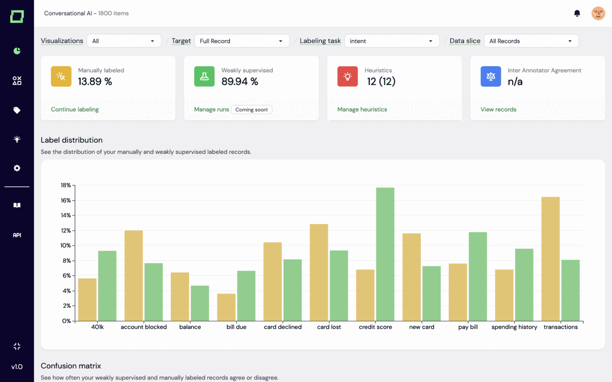 Kern AI's refinery is a data-centric IDE for NLP