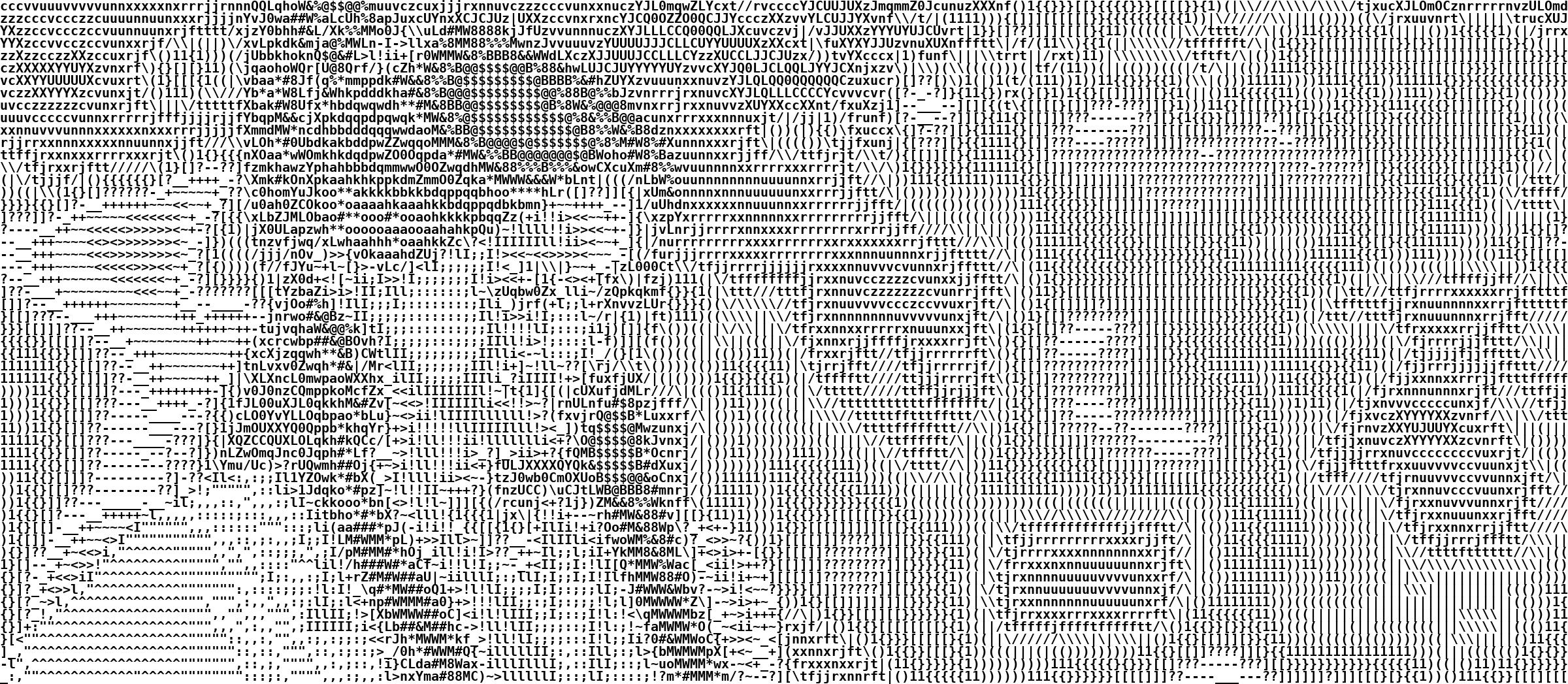 A Python-based ASCII generator