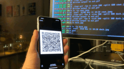 A protocol and set of tools and libs to transfer data via animated QR codes