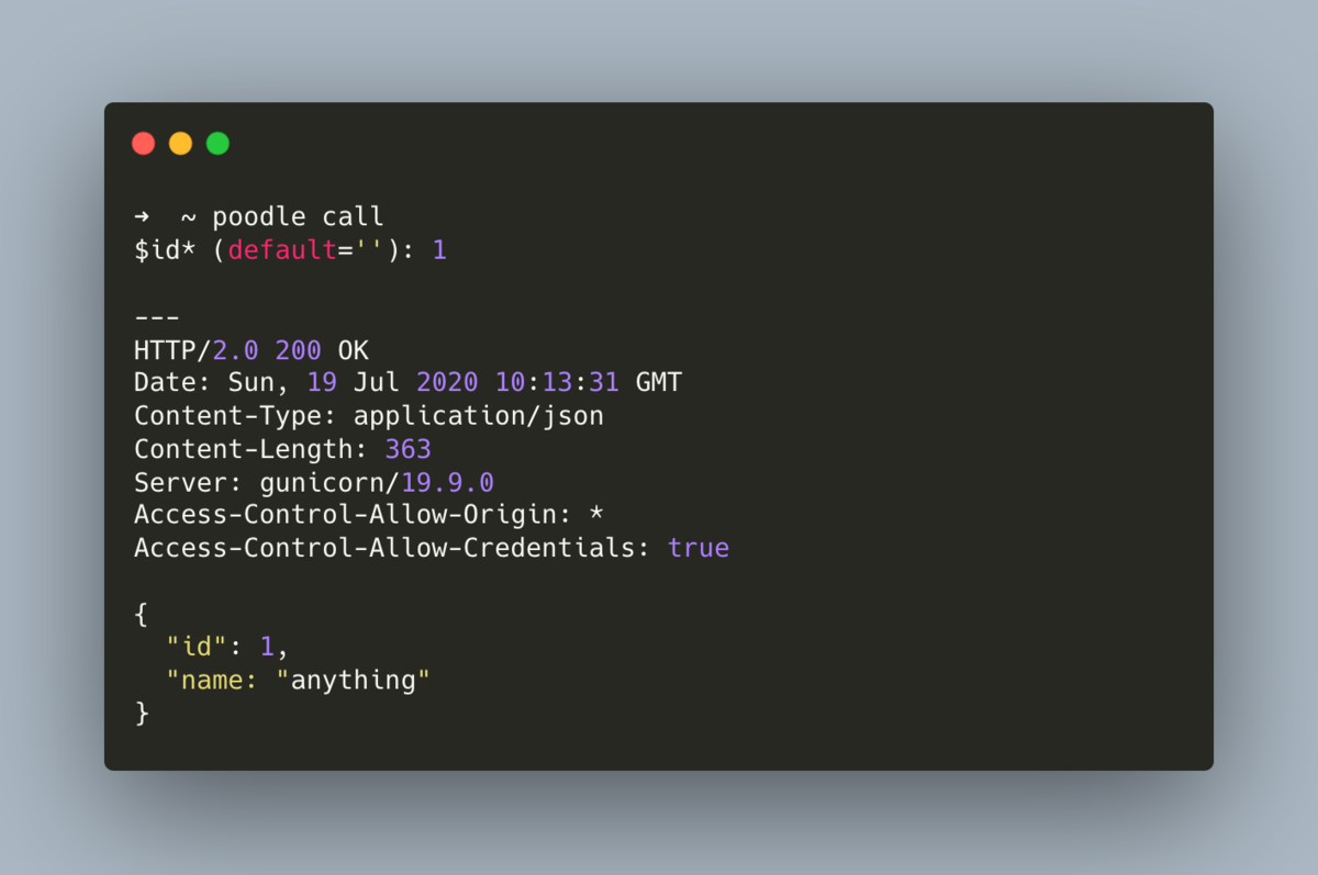 A fast and beautiful command line tool to build API requests