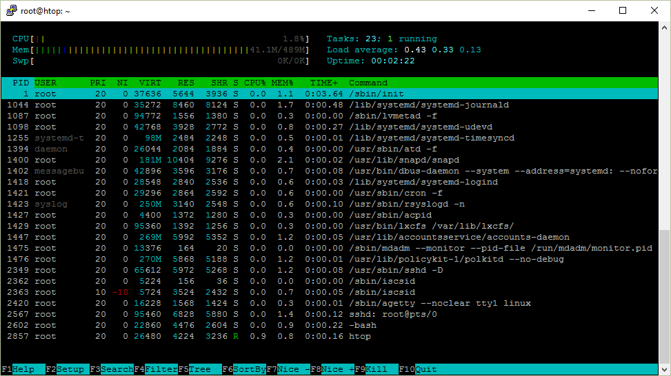 An explanation of everything you can see in htop/top on Linux