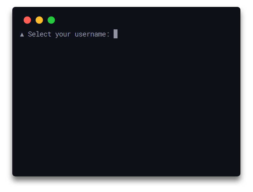 Qoa – minimal interactive command-line prompts