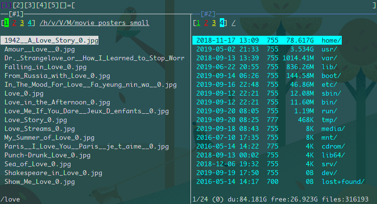 type less, do more, wayyy faster with this full-featured terminal file manager