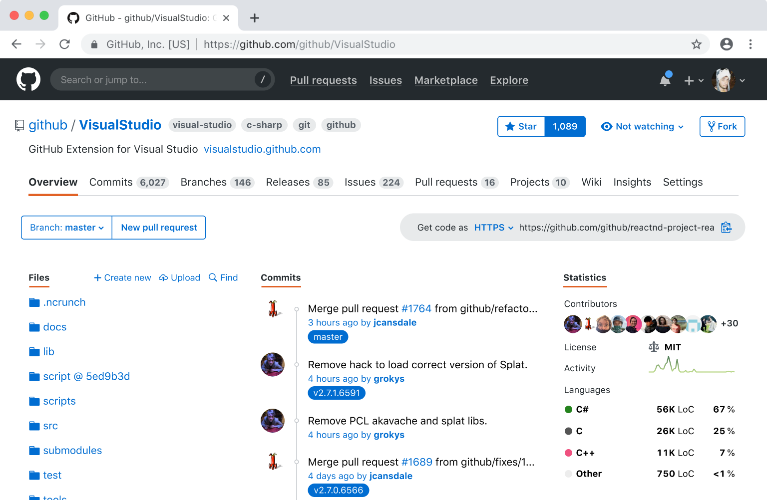 Redesigning GitHub's repository page