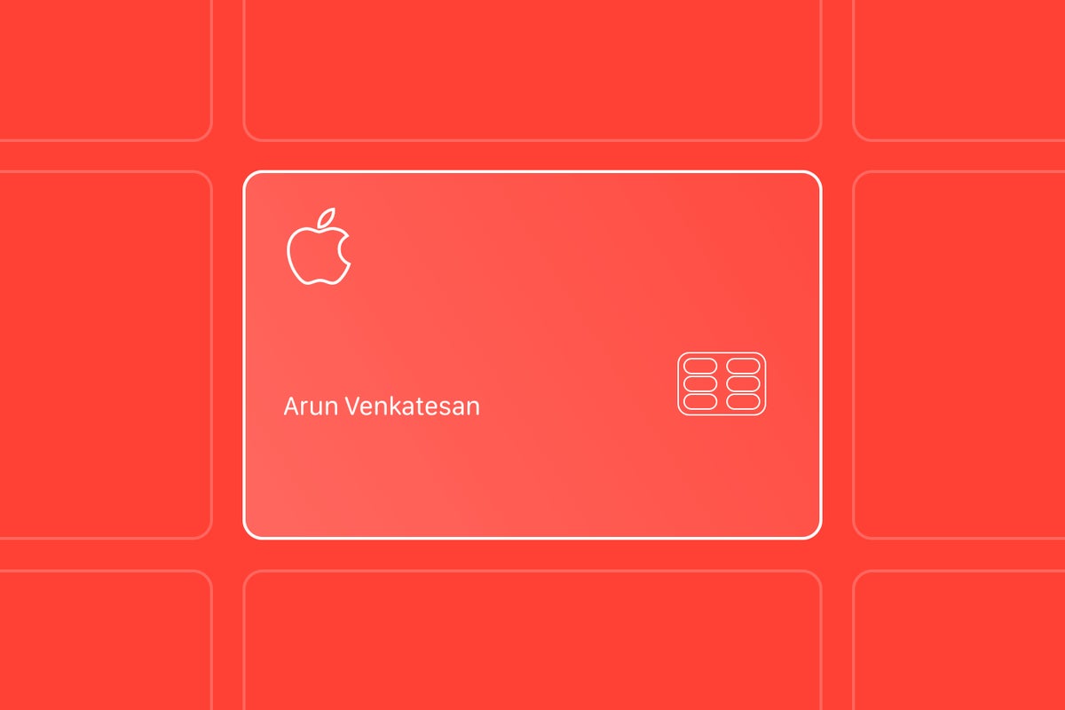 The design of Apple's credit card
