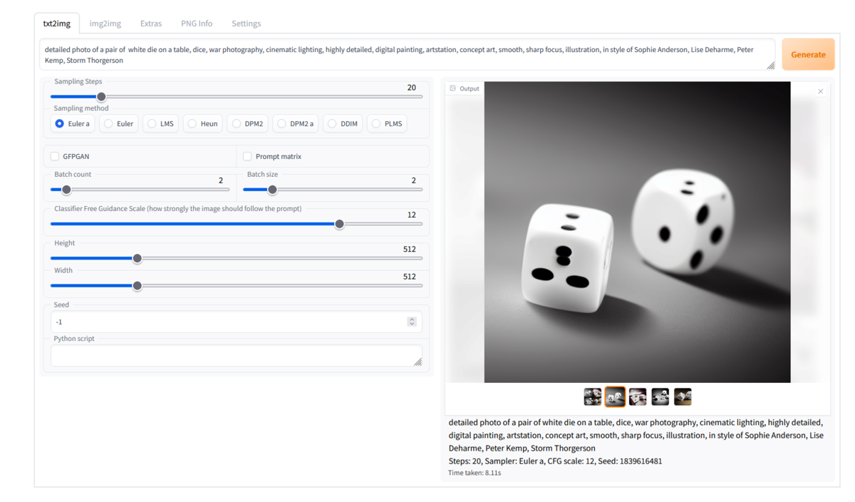 A Web UI For Stable Diffusion A web ui for stable diffusion
