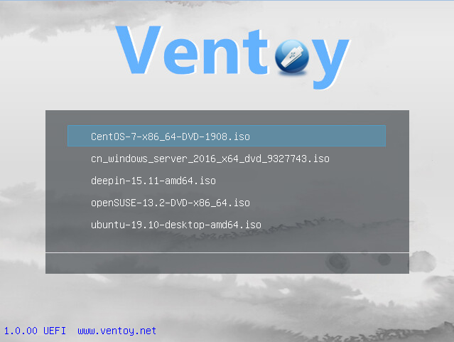 Ventoy makes making bootable USB drives easy