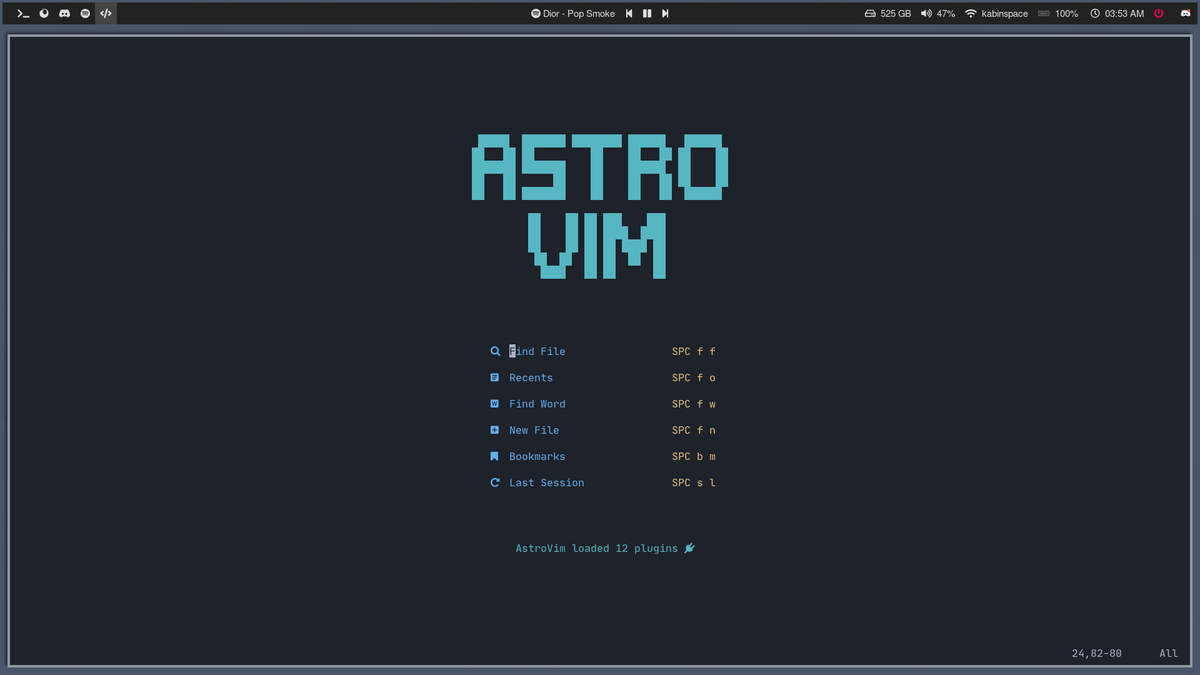 AstroVim is an aesthetic/feature-rich Neovim config