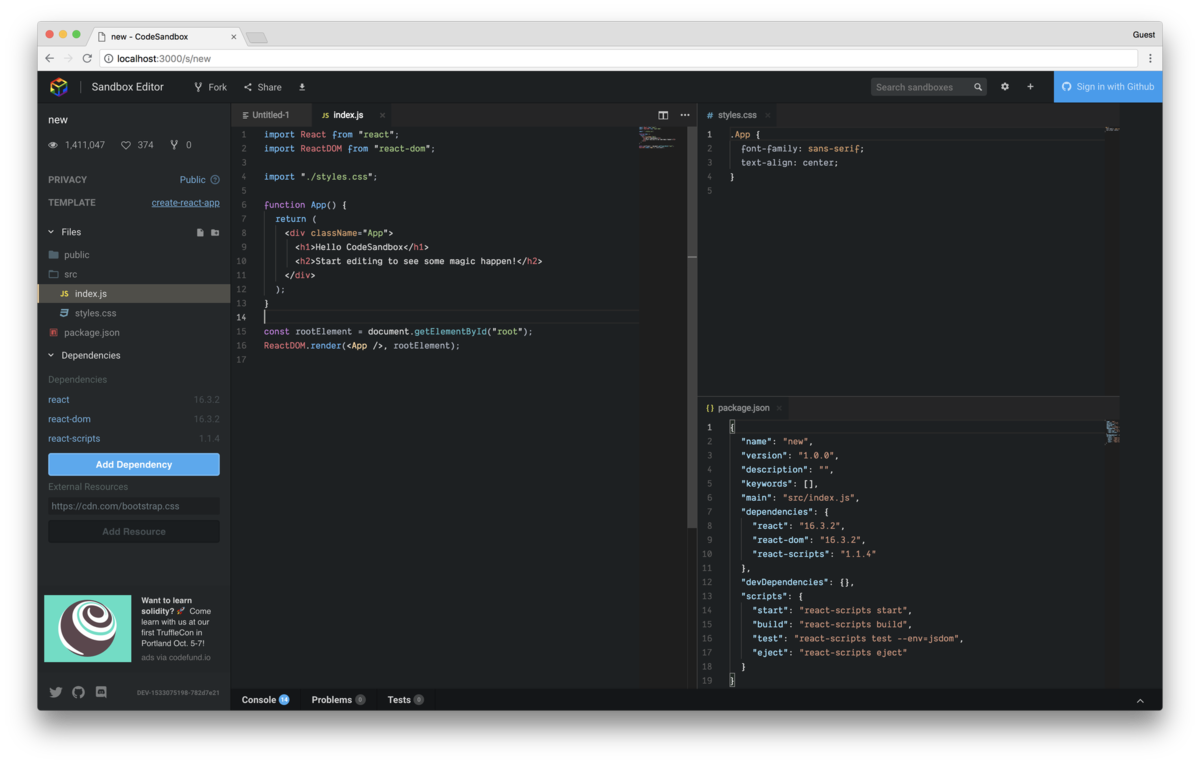 "I got Visual Studio Code working in the browser!"